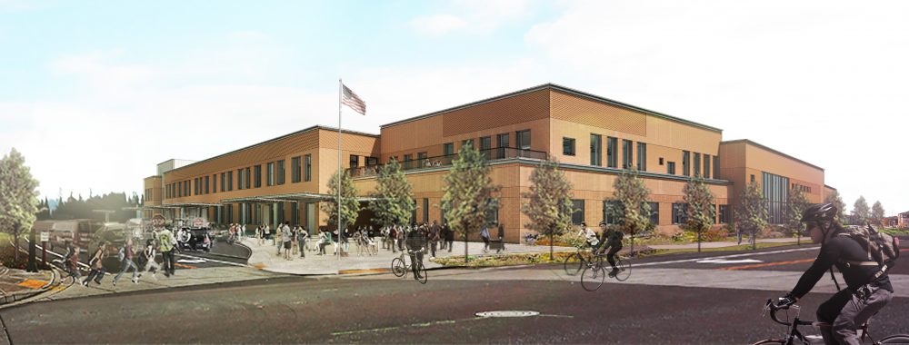 Beaverton School District school design mockup