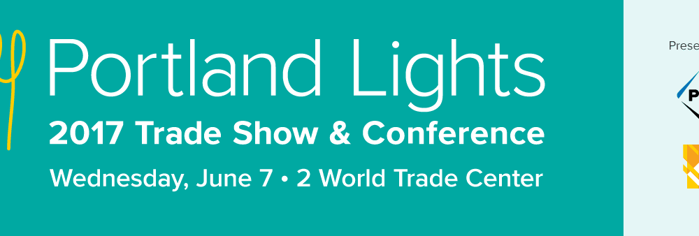 Portland Lights Trade Show and Conference banner