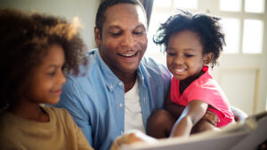 family reading